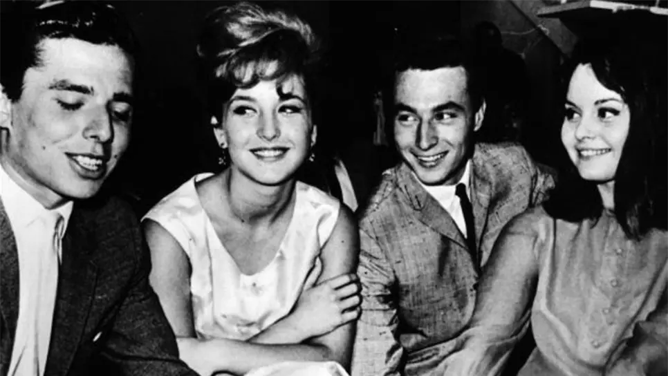 Los artistas en los años 60.