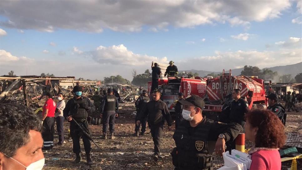 Aumenta a 29 el número de muertos por explosión en Tultepec