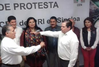 Otniel García, nuevo delegado del CEN del PRI en Sinaloa