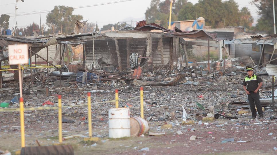 Tristeza y olor a pólvora quedó en San Pablito