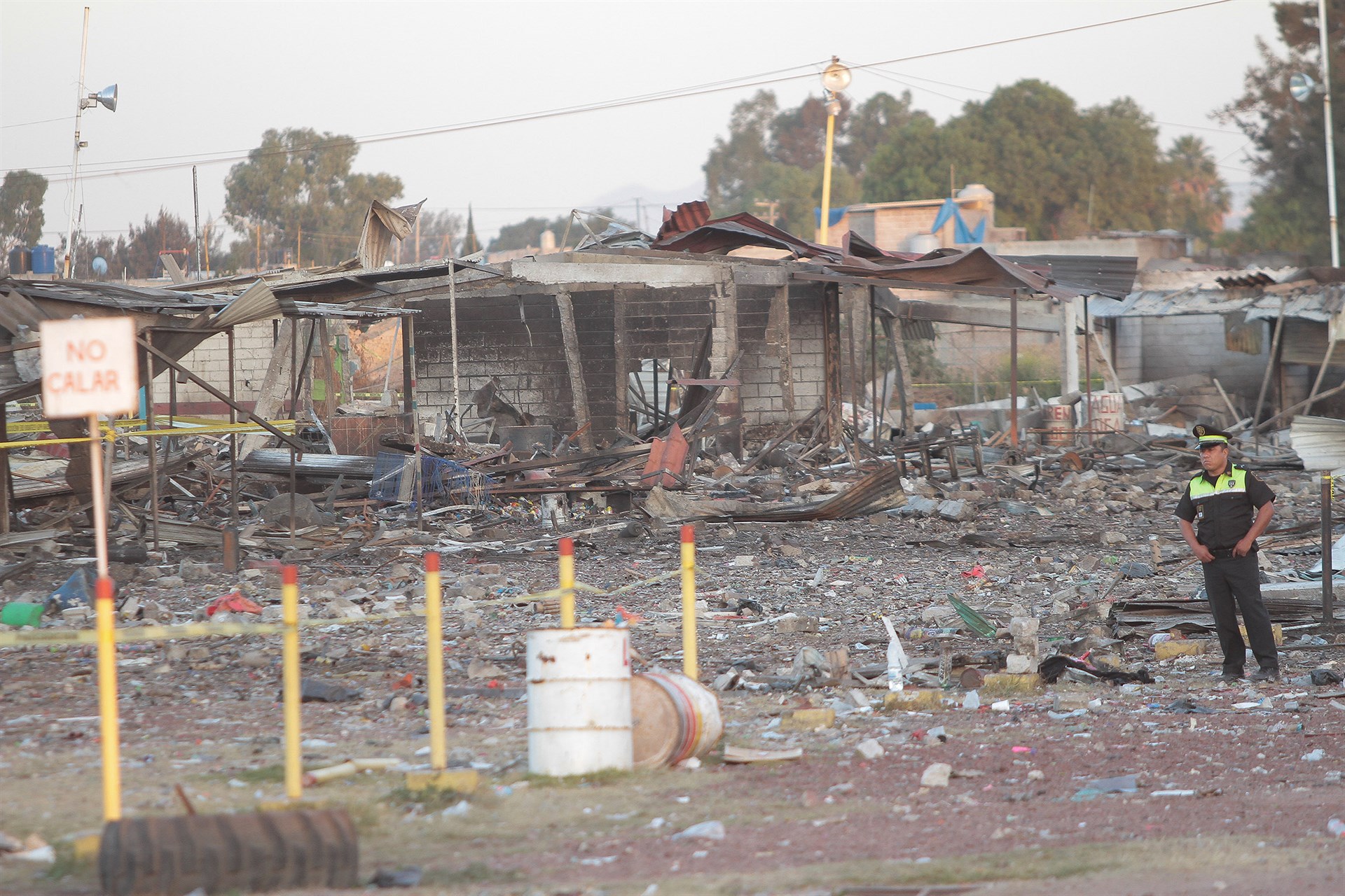 Tristeza y olor a pólvora quedó en San Pablito