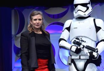 Carrie Fisher terminó grabaciones para el próximo filme de “Star wars”