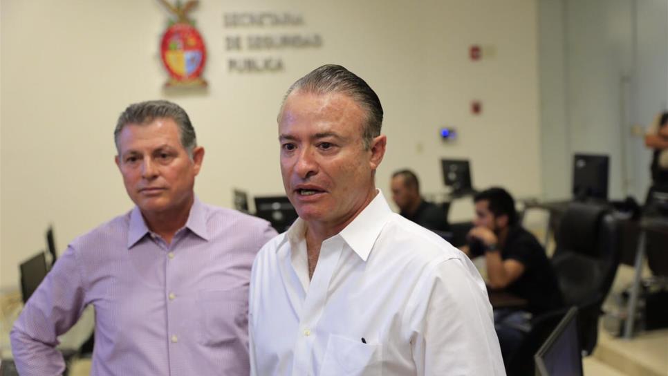 Quirino Ordaz se reúne con gabinete de seguridad y mandos militares