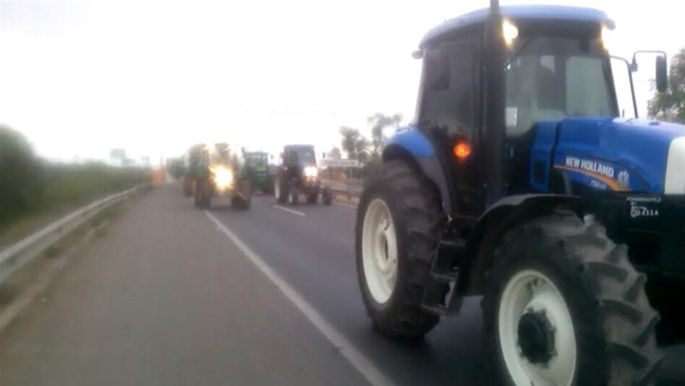 Productores de Guasave y Sinaloa marchan contra gasolinazo