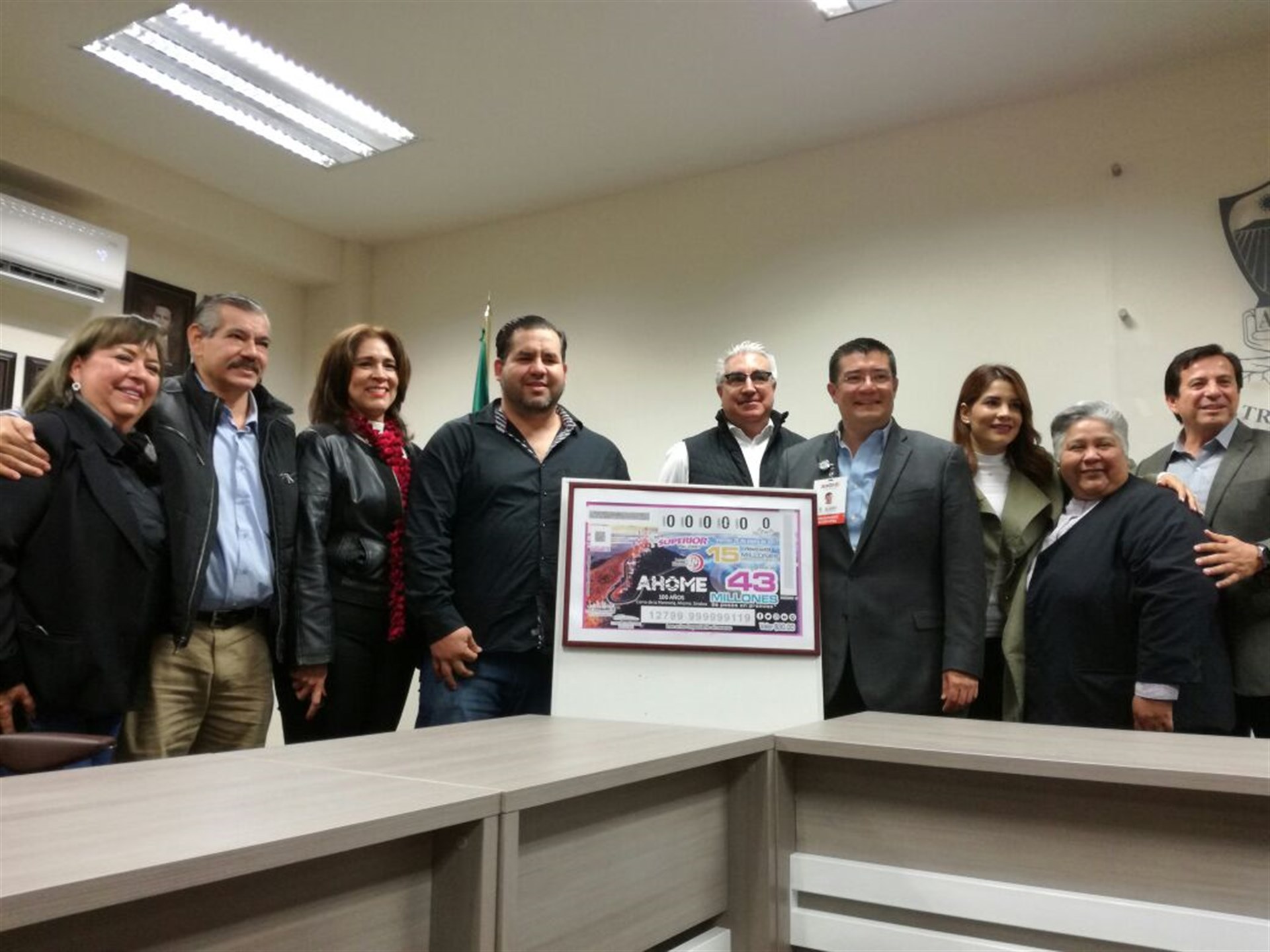 Presentan cachito conmemorativo al centenario de Ahome