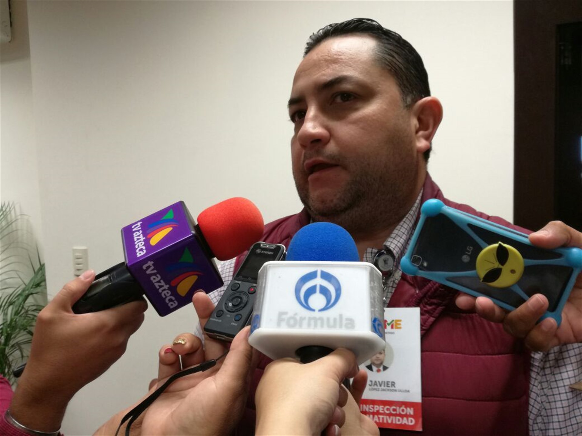 Javier López Jackson Ulloa, Director de Inspección y Normatividad en Ahome. FOTO: Danira Rodríguez.