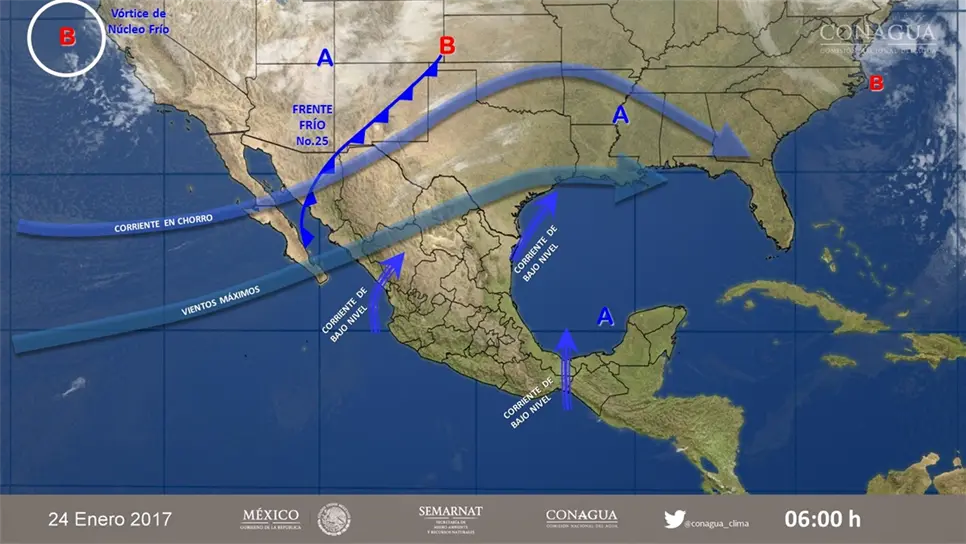 Reportan temperatura de -10°C en La Rosilla, Durango
