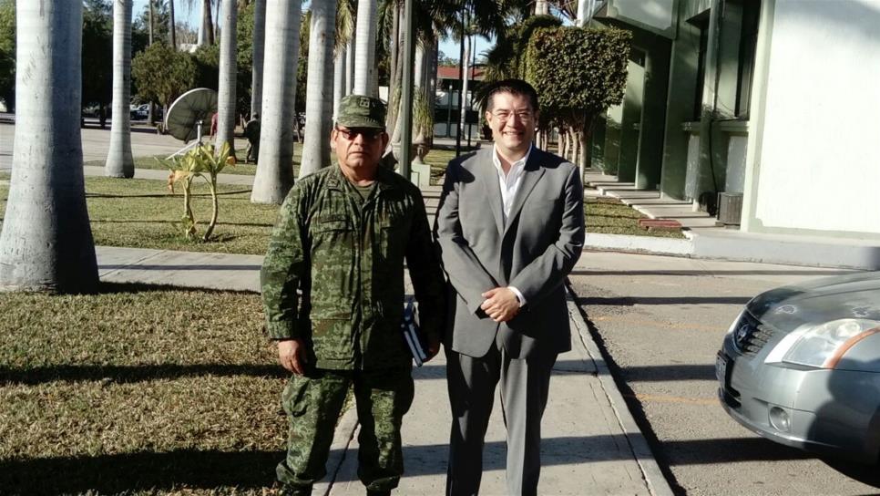 Refrenda Ejército apoyo para Ahome