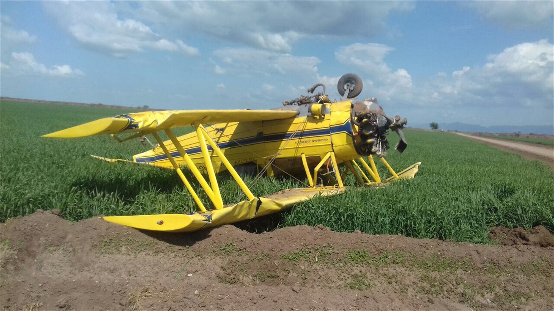 Se desploma avioneta en el Valle del Carrizo