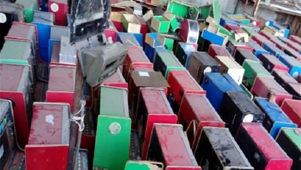 Destruye PGR 170 máquinas tragamonedas