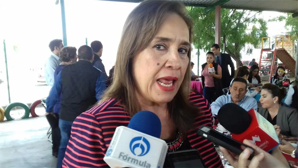 María Elisa Palazuelos de Valdés, Presidenta del Sistema DIF Culiacán. FOTO: Denisse Márquez.