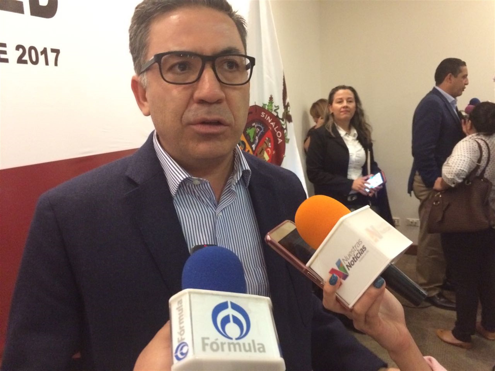 Enrique Inzunza Cázarez, Magistrado Presidente del Supremo Tribunal de Justicia. FOTO: Manuel Aceves.