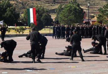 Llegan policías de Ahome de la capacitación en Tlaxcala