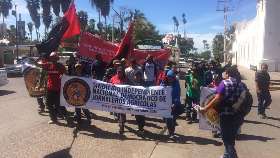 Jornaleros de San Quintín piden un alto al esclavismo moderno