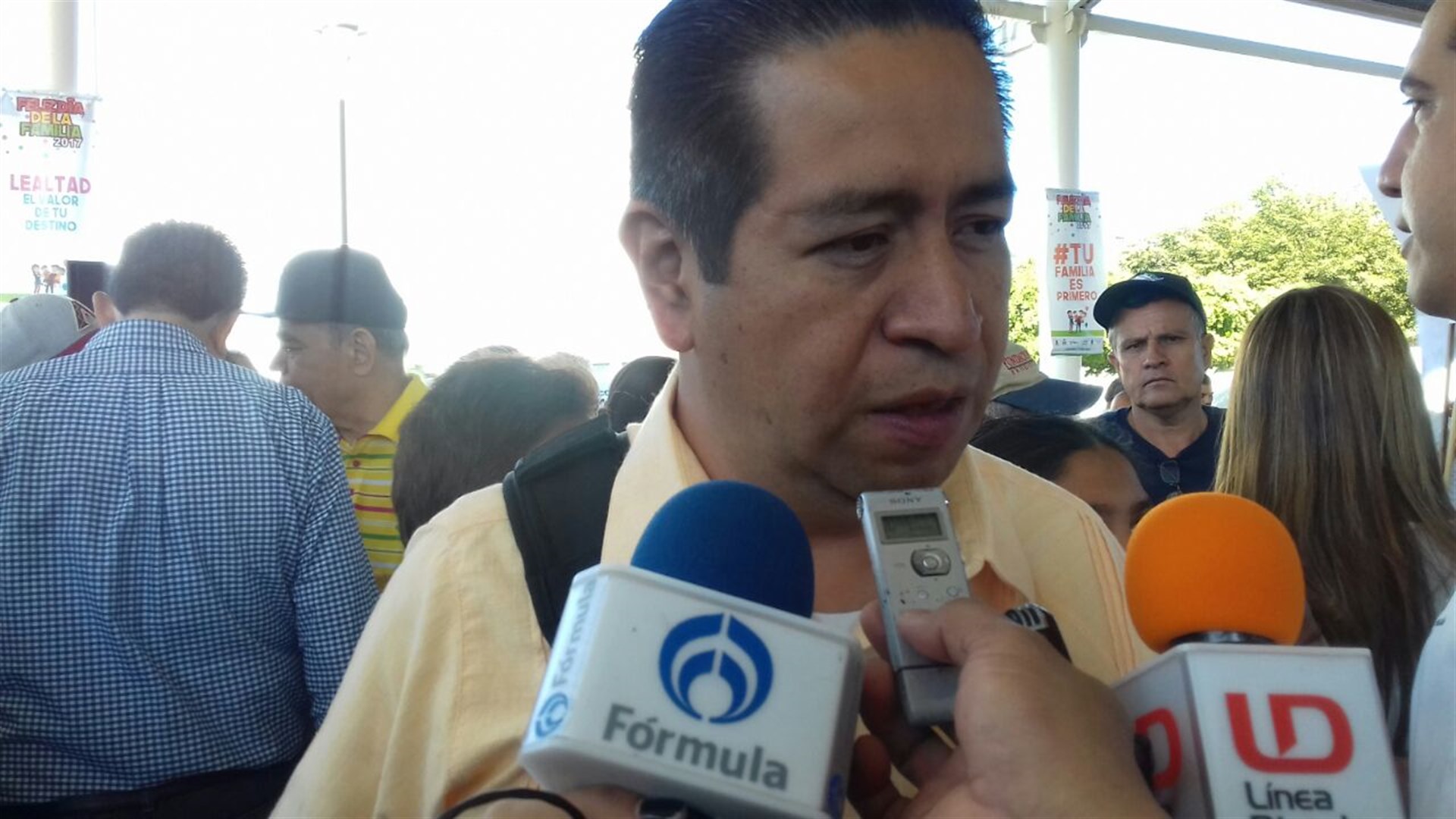 Víctor Hugo Sánchez Mendieta, Secretario de Seguridad Publica y Tránsito Municipal de Culiacán. FOTO: Manuel Aceves.