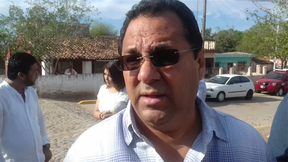 Fernando Pucheta Sánchez, alcalde de Mazatlán. FOTO: Ana Lidia Avilés.