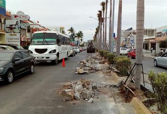 Arreglan zona turística para recibir a vacacionistas