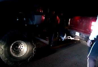 Se sale de carretera cuando regresaba de El Maviri