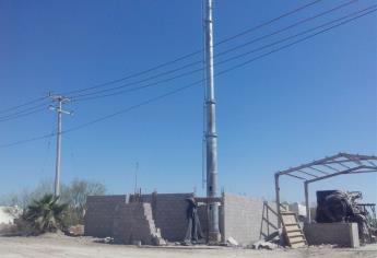 Analizan instalación de antena de telefonía en El Fuerte