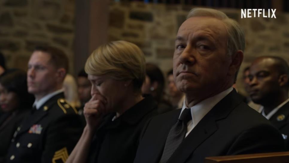 Lanzan tráiler oficial de la quinta temporada de la serie “House of cards”