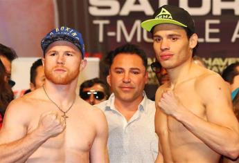 Canelo y Chávez Jr. libran la báscula
