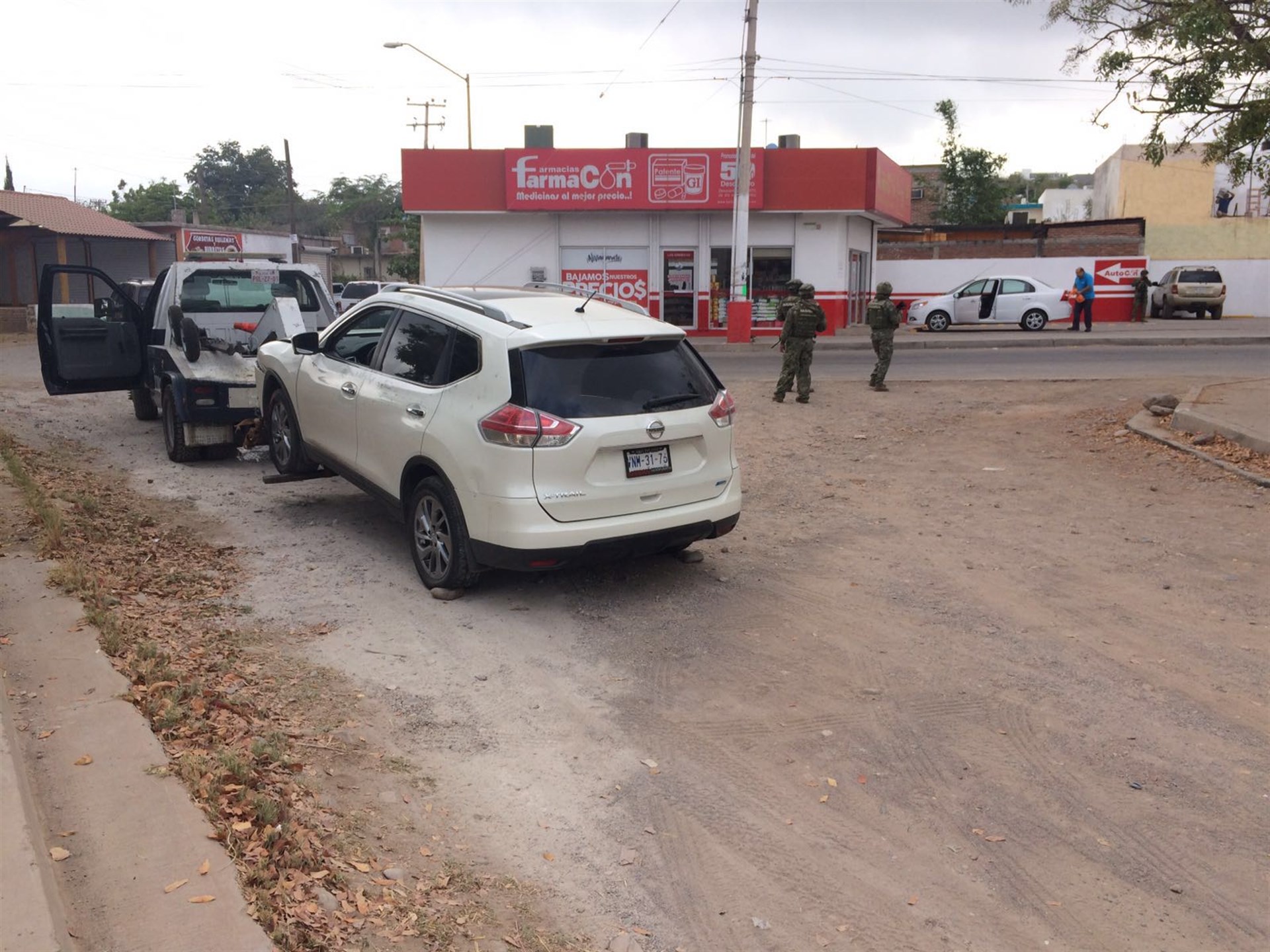 Marinos abaten a presunto gatillero en persecución