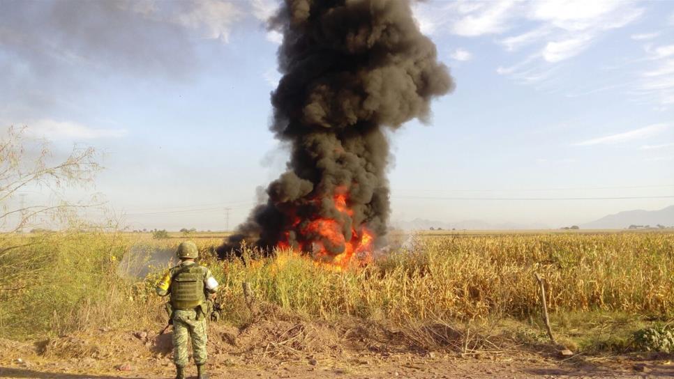 Ordeña de gasolina genera incendio en La Higuerita