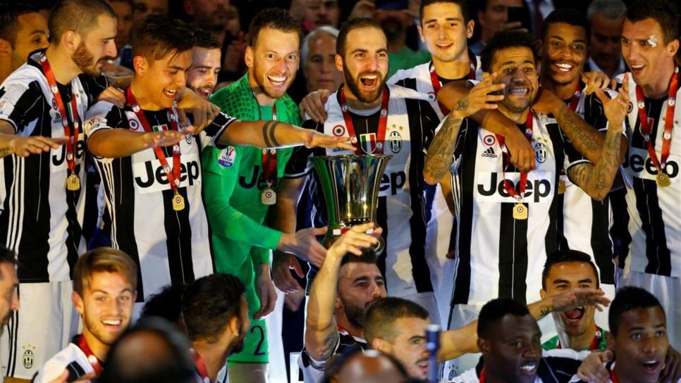 Juventus, campeón de la copa Italia; vence 2–0 a Lazio