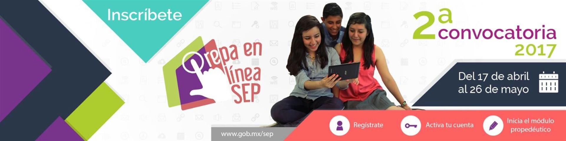 Prepa en Línea-SEP cierra convocatoria de ingreso el 26 de mayo