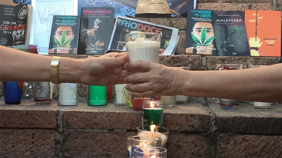 Exigen justicia en Catedral por la muerte de Javier Valdez