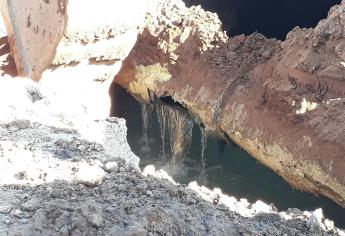 Se desperdicia entre un 40%  y 50% de agua por fugas