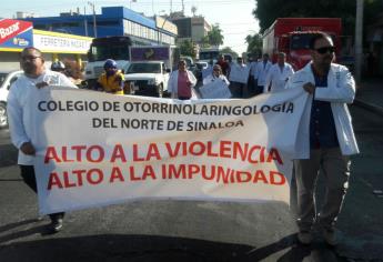 Exigen justicia médicos de Los Mochis por crimen de Camacho Zamudio