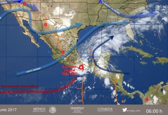 Beatriz se debilita a depresión tropical, continuarán tormentas