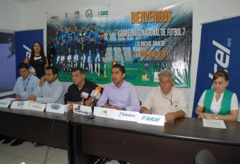 Listo el Campeonato Nacional de Futbol 7 Ahome 2017