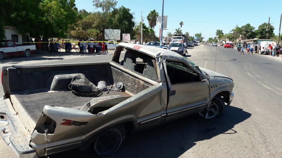 Muere joven que atropelló y mató a un hombre en Taxtes, El Fuerte