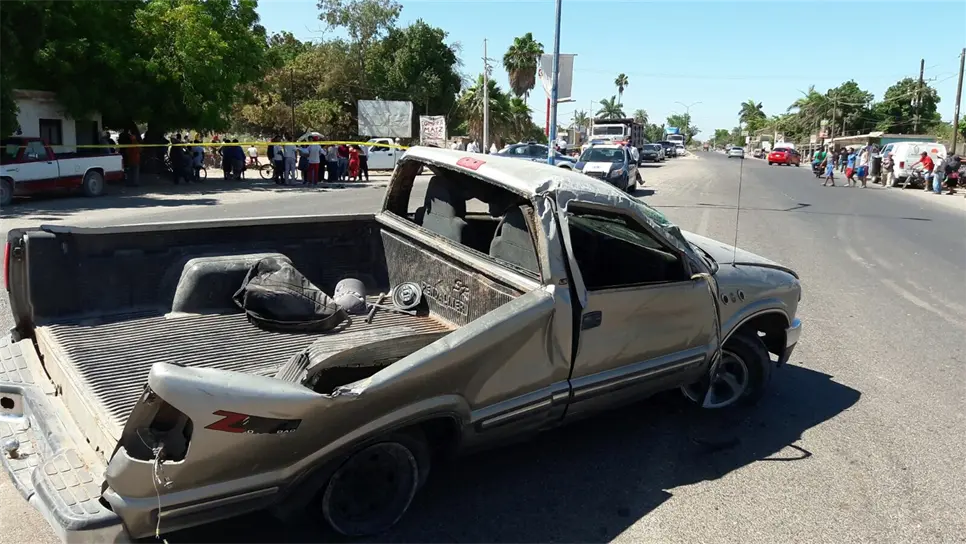 Muere joven que atropelló y mató a un hombre en Taxtes, El Fuerte
