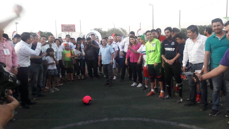 Inauguran en Los Mochis el Campeonato Nacional de Futbol Siete