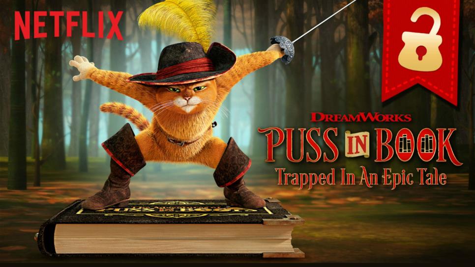 “El gato con botas” protagoniza primer programa interactivo de Netflix
