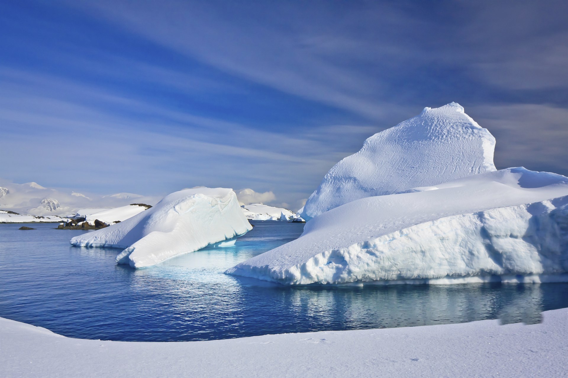 La Antártida de las regiones más golpeadas por el cambio climático