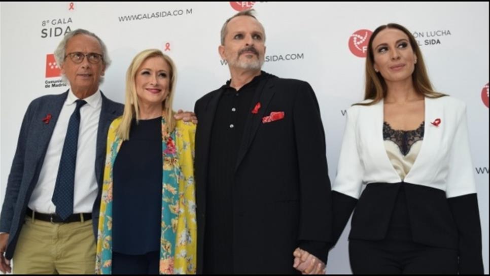 Miguel Bosé y Mónica Naranjo suman esfuerzos contra el Sida