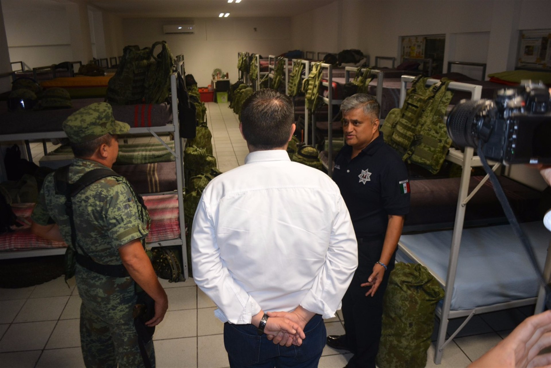 Habilitan cuartel de militares en la Policía de Ahome