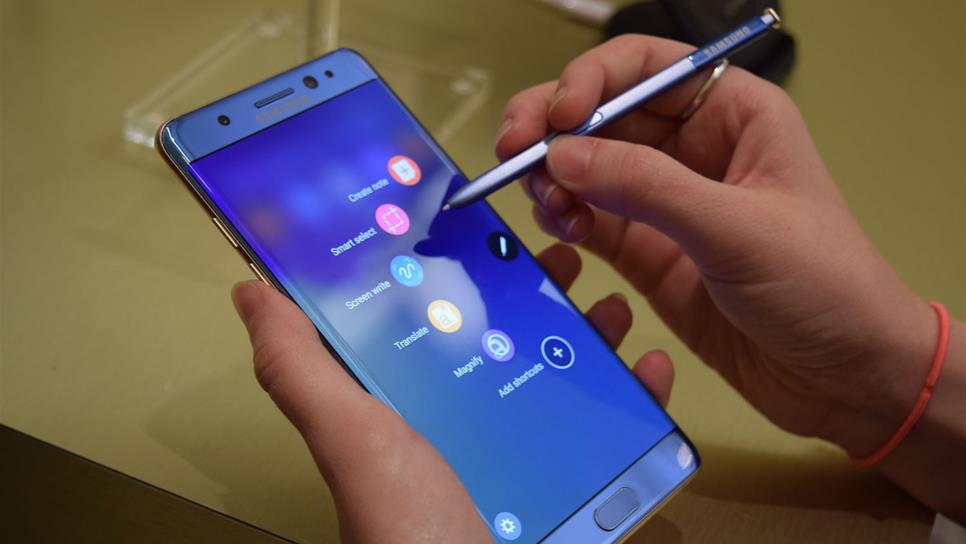 Samsung lanza el renovado Galaxy Note 7