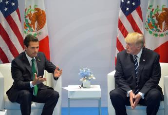 Peña Nieto y Trump acuerdan dejar atrás marcadas diferencias