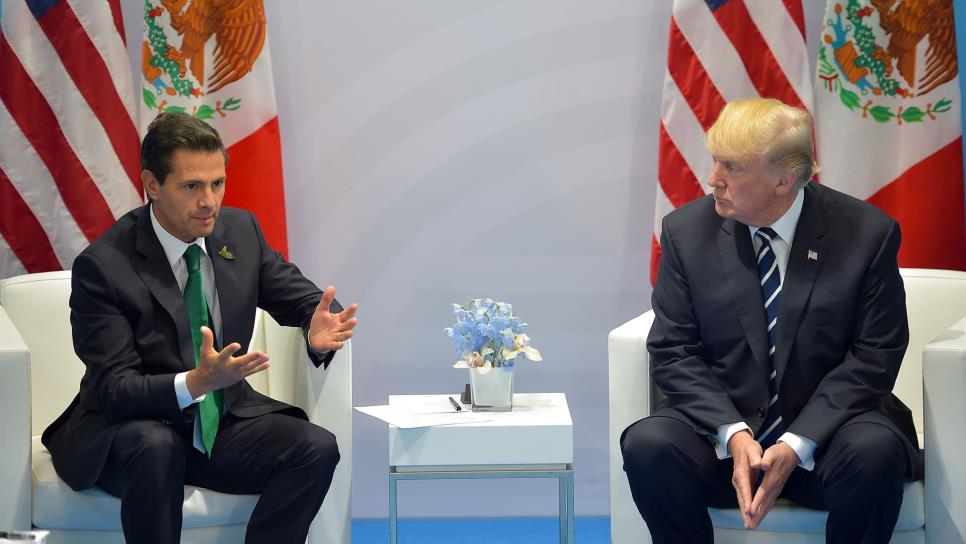 Peña Nieto y Trump acuerdan dejar atrás marcadas diferencias