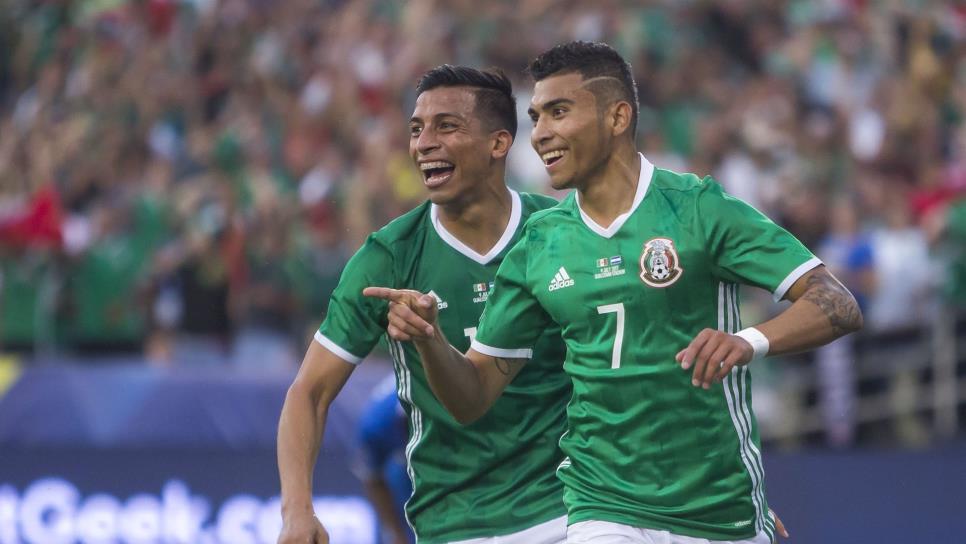 México debuta en Copa Oro con triunfo de 3-1 sobre El Salvador