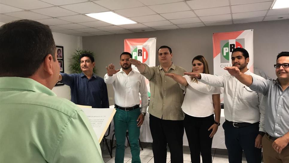 Integran estructura del Comité Municipal del PRI en Culiacán