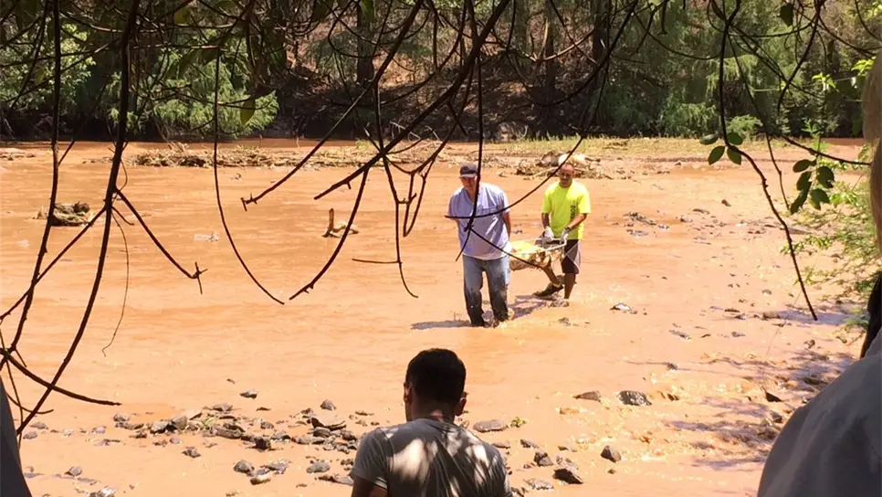 Rescatan cadáver de una mujer del interior del Río Humaya
