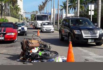 Atropellan a cartero en Mazatlán