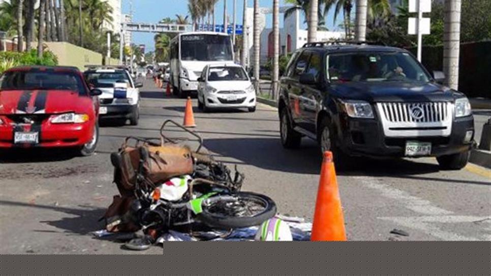 Atropellan a cartero en Mazatlán