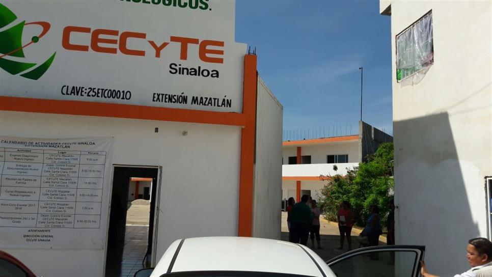 Confirma SAE orden de desalojo de instalaciones de Cecyte de Mazatlán